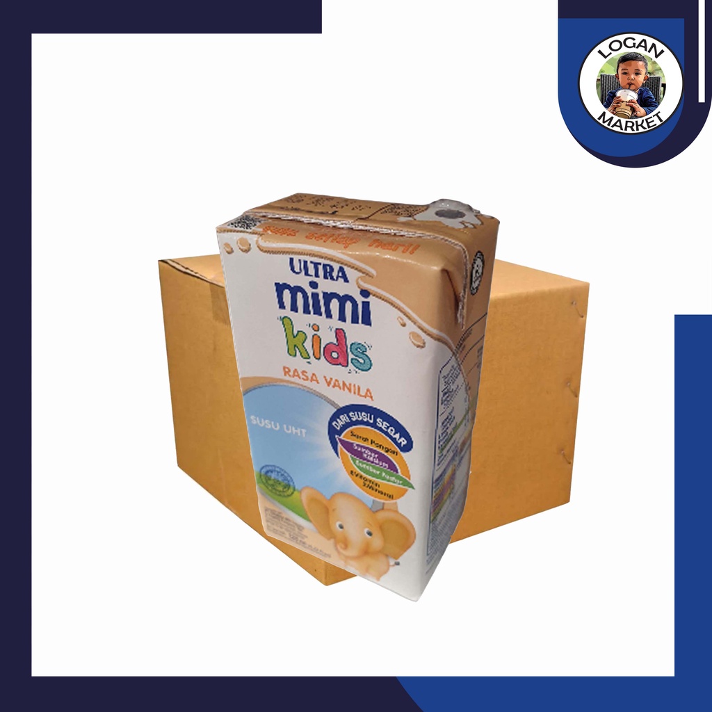 

Dus Karton Susu Ultra Milk Mimi Vanilla Vanila 125ml 125 ml Isi 40