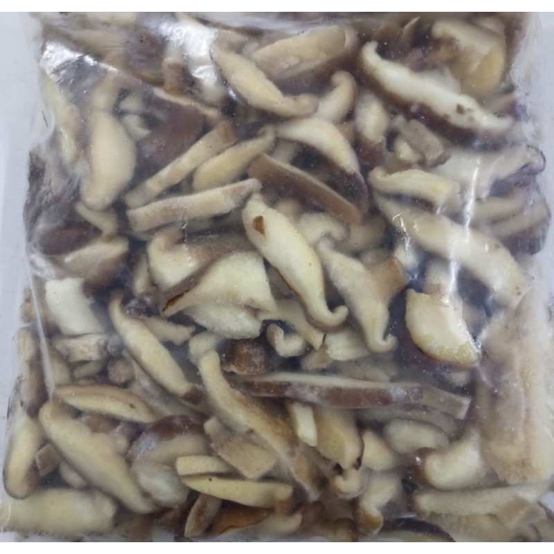

jamur shitake potong frozen shitake mushroom slices slice beku 1 kg