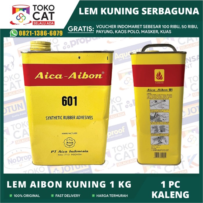 

SALE PROMO LEM AIBON / AICA AIBON / LEM SERBAGUNA / LEM KUNING AICA AIBON 1KG READYY