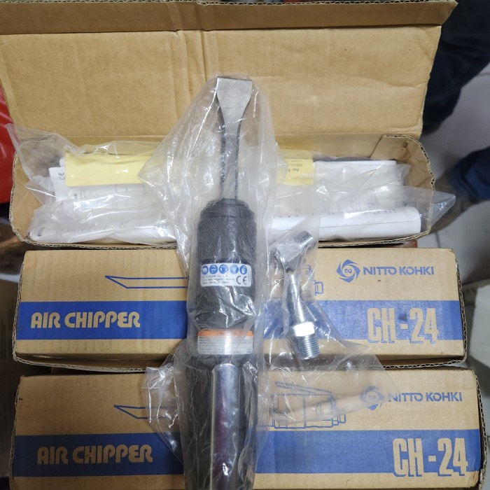 TOP CH-24 NITTO KOHKI JAPAN. AIR CHIPPER PHENUMATIC CHIPPING HAMMER CH 24 -
