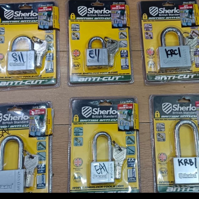 Gembok Sherlock ORIGINAL