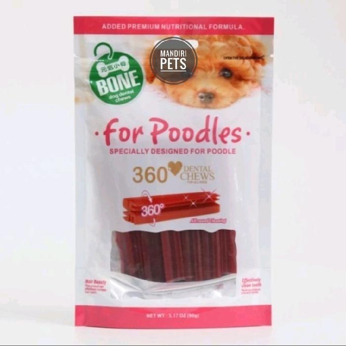 Snack Dental Anjing - Dog Dental Chews for Poodle
