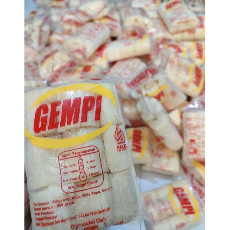 GEMPI SINGKONG KEJU LEMPER AYAM KROKET SINGKONG