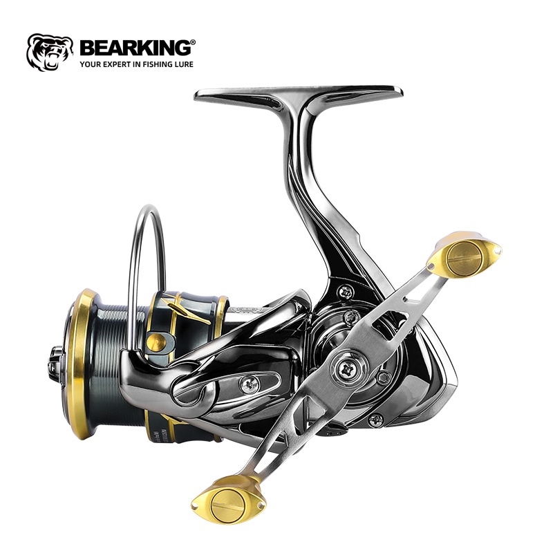 SFC Brand new arrival 9+1 Stainless steel bearing 5.5:1 Fishing Reel  Drag System 7Kg Max Power Spin
