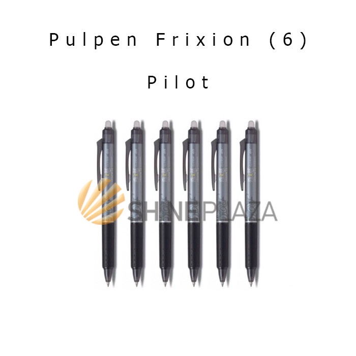 

ATKJaya- [FLASH SALE] Pulpen Frixion Pilot Hitam 0.5mm - Pulpen Bisa Dihapus
