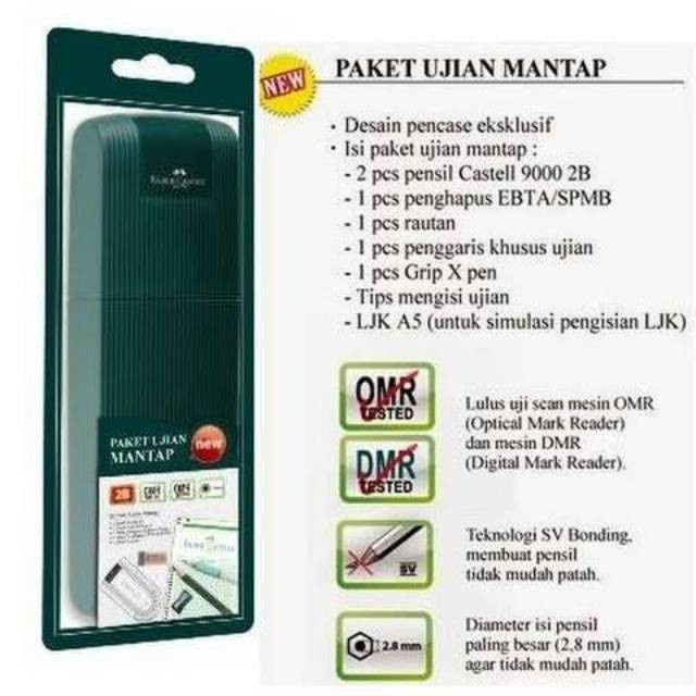 

ATKJaya- Paket Ujian Simantap Faber Castell Original / Rekomendasi Ujian
