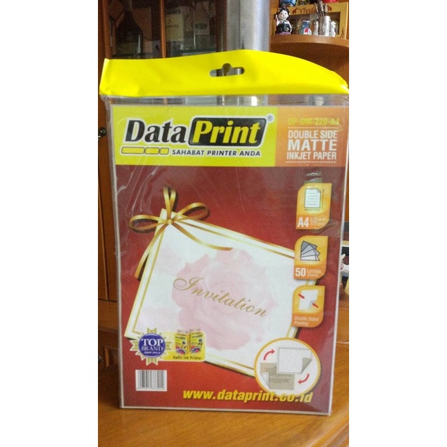 

ATKJaya- PAPER DATAPRINT DOBLE MATTE 220GRM isi 50
