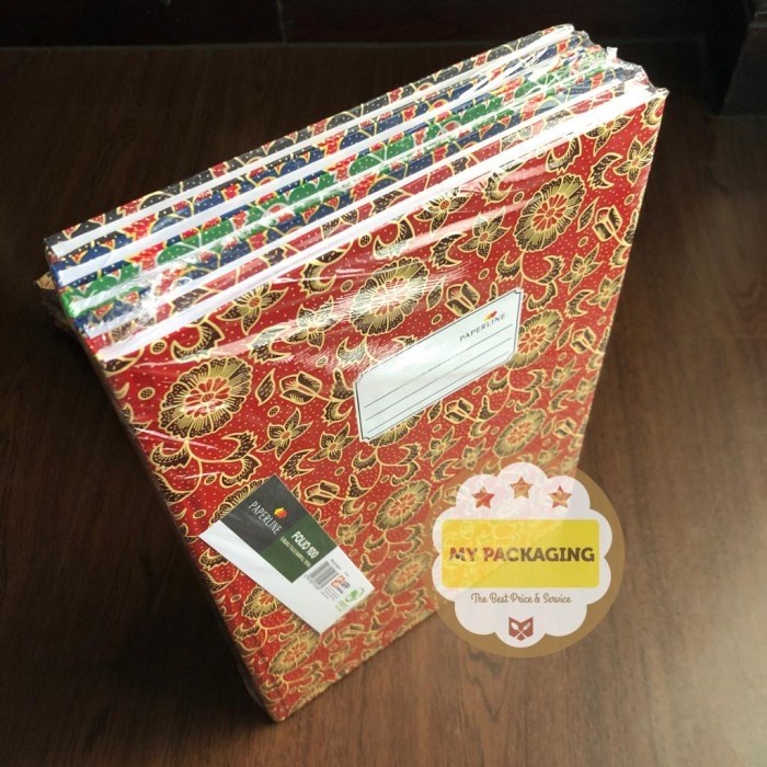 

ATKJaya- Buku Hard Cover Paperline ukuran Folio F4 100 Lembar Notebook 1 Buku