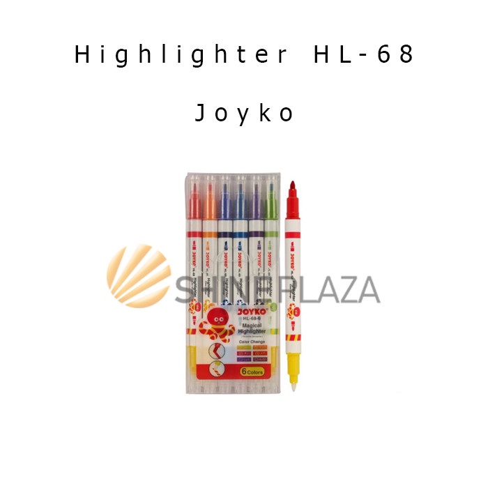 

ATKJaya- Highlighter Joyko HL-68-6 - Magical Highlighter Joyko HL-68-6