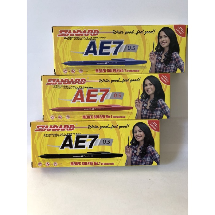 

ATKJaya- ballpoint AE-7 Standard black/blue/red