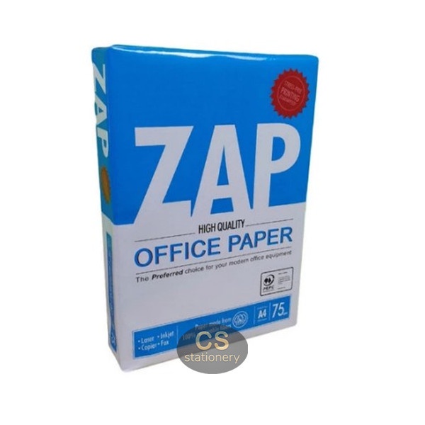 

ATKJaya- kertas hvs A4 75gr ZAP copy paper