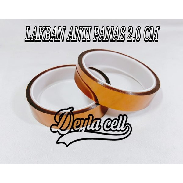 

ATKJaya- Lakban Anti Panas ukuran lebar 2cm - 20mm