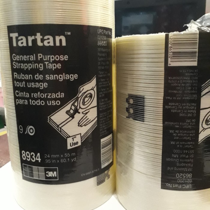 

ATKJaya- 3M Filament Tape Tartan type 8934:1inc x 55M