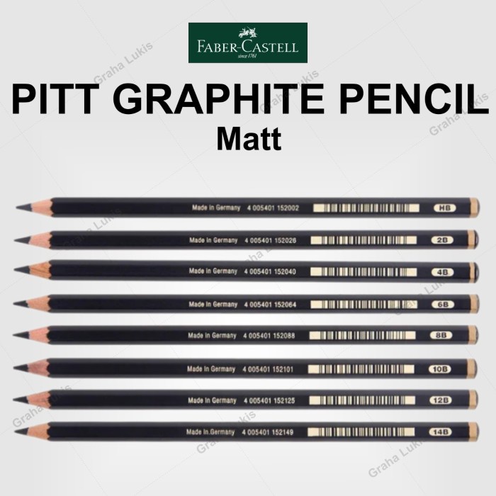 

ATKJaya- FABER CASTELL Pitt Graphite Matt - SATUAN