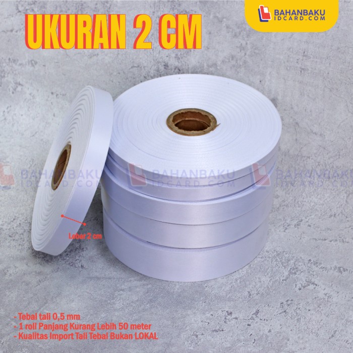 

ATKJaya- tali pita lanyard tisu tissue printing sublime ukuran 1.5 cm