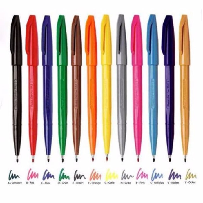 

ATKJaya- Touch Brush Sign Pen PENTEL