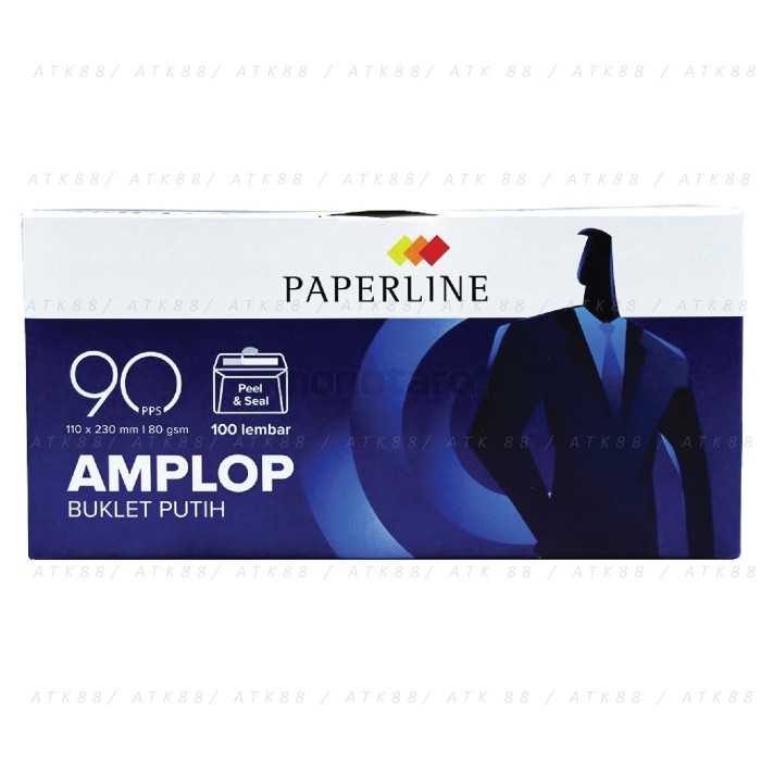

ATKJaya- Amplop Putih Paperline 90 PPS Uk. 110 x 230 mm