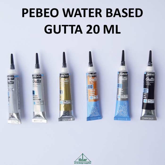 

ATKJaya- Pebeo Water Based Gutta Tube / Guta Textile / Tekstil / Fabric / Silk
