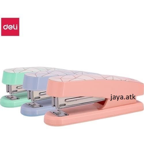 

ATKJaya- STAPLER STAPLES BESAR HD-50 PASTEL LUCU DELI 0402 HEKTER STEPLER NO 3