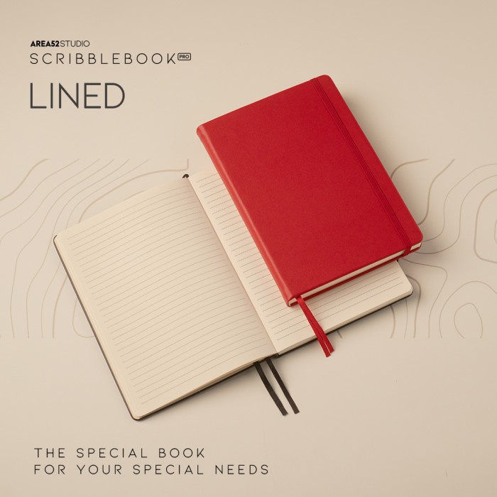 

ATKJaya- Scribblebook Pro LINED - Notebook