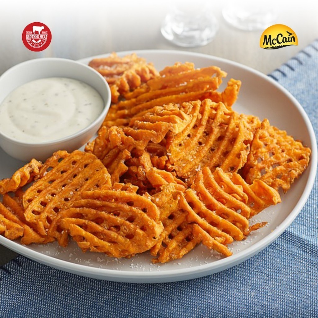 

McCain Redstone Canyon Skin-On Waffle Fries (Repack) 500gr