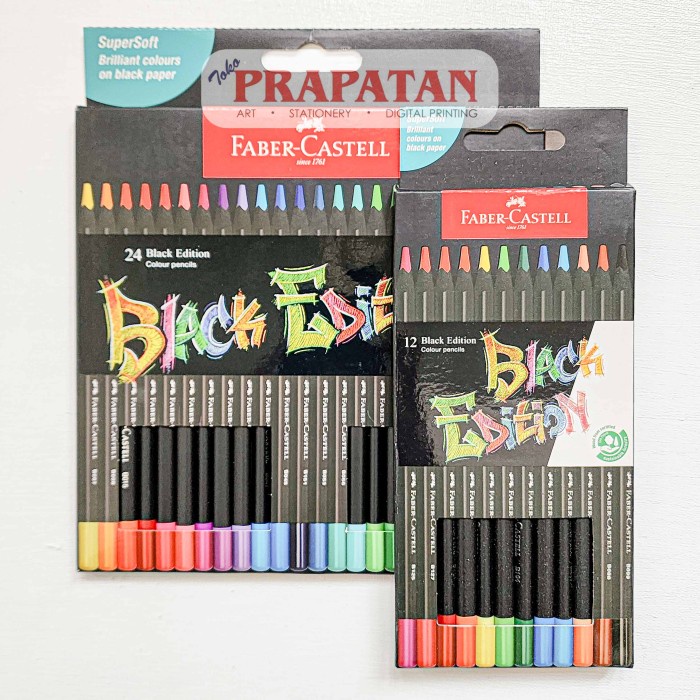 

PENSIL WARNA FABER CASTELL BLACK EDITION COLOR PENCIL