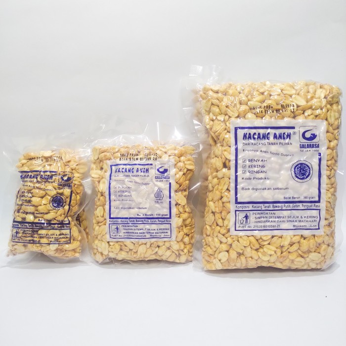 

JH8 Kacang Aneh Galarasa 390 Gr Rendah Kolestrol