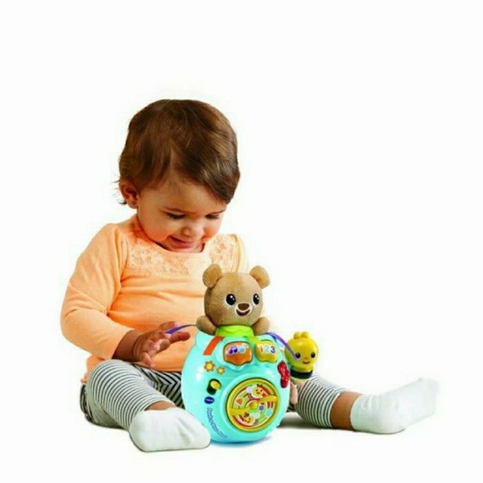 Menarik Vtech Baby Peek A Boo Bear Original / Mainan Bola Bayi Edukasi