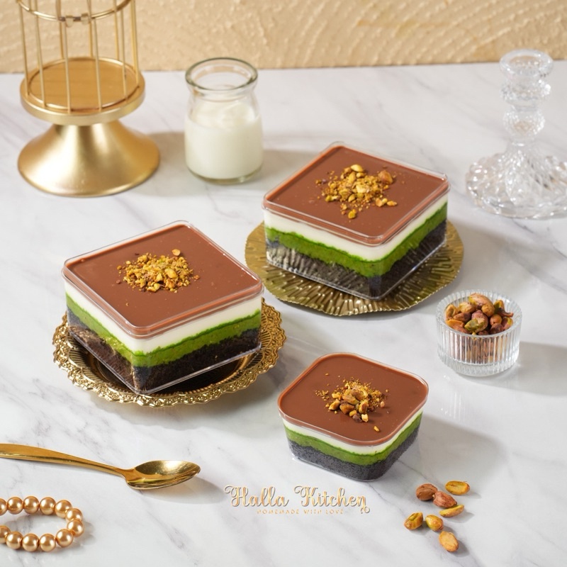 

DUBAI Choco Cheese Cake - Pistachio Kunafa -