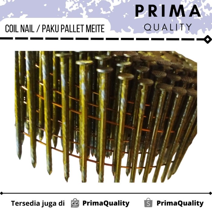 Paku pallet 50 mm /Coil nail model ulir 50 mm / Paku rambo ulir 5 cm