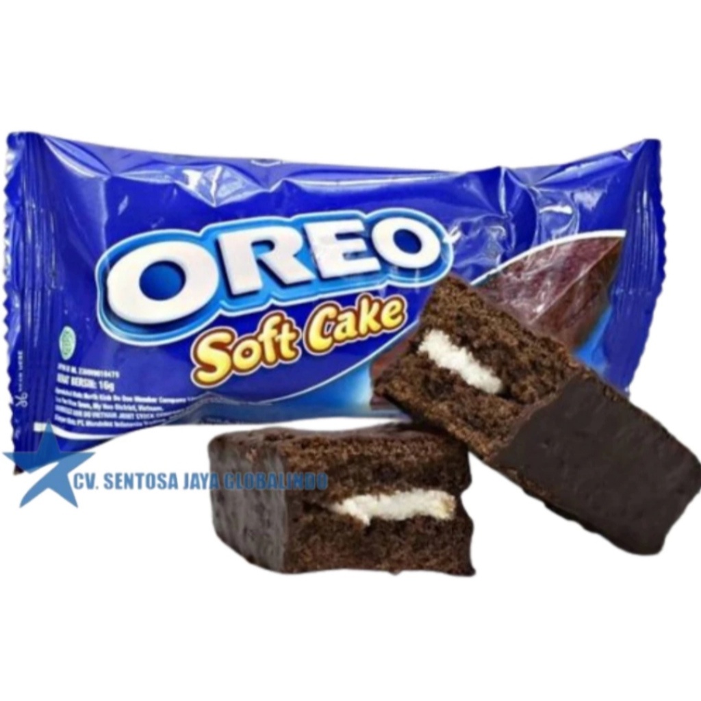 

Oreo Soft Cake Bolu Oreo Coklat Enak Lembut 12 x 16gr