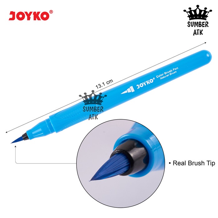 

COLOR BRUSH PEN PENA KUAS WARNA JOYKO CLP-08 12 WARNA COLOR