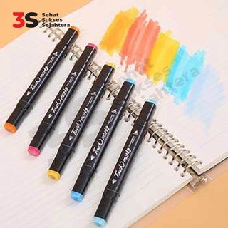 

JFACTORY SPIDOL WARNA DUAL SIDE FINE ART BRUSH PEN ART MARKER SET