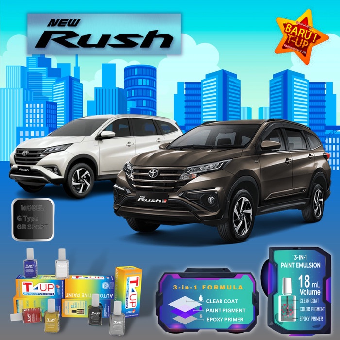 Cat Oles Khusus Toyota Rush - Ori Pabrikan