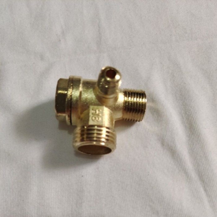 / 3way Valve compresor/ chek Valve compresor 3way/ nepel cabang