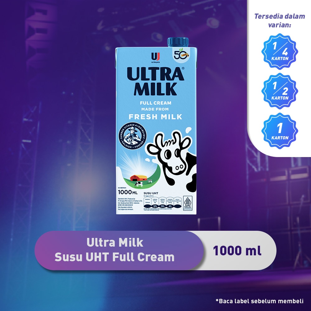 

Ultra Milk Full Cream 1000 ml