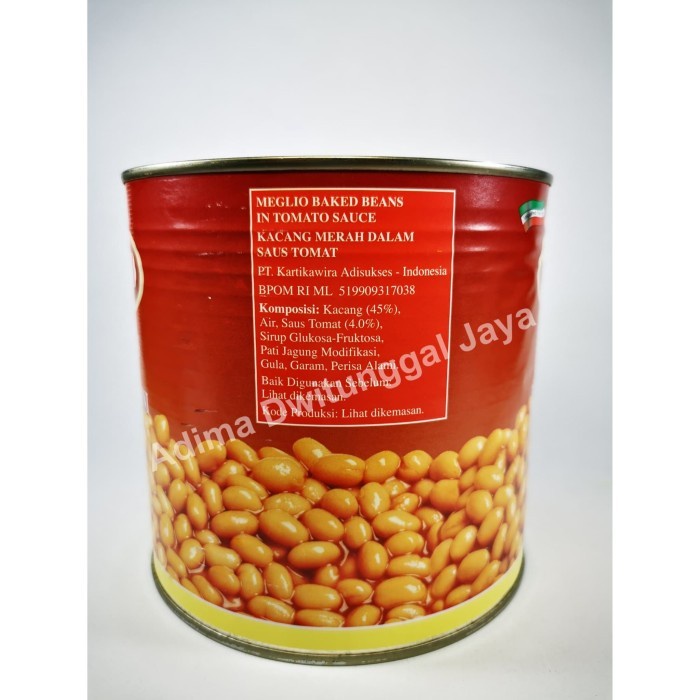 

Kacang Panggang / Baked Beans Meglio 2.5 kg
