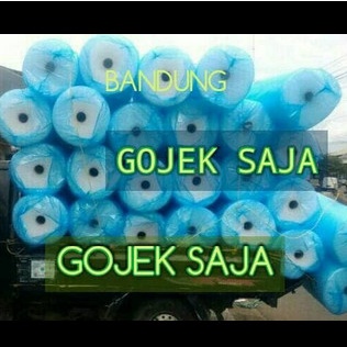 

SOUVEN- Bubble Wrap Hitam / Putih 1 Roll 50m x 1.25m Plastik Buble Warp Pack