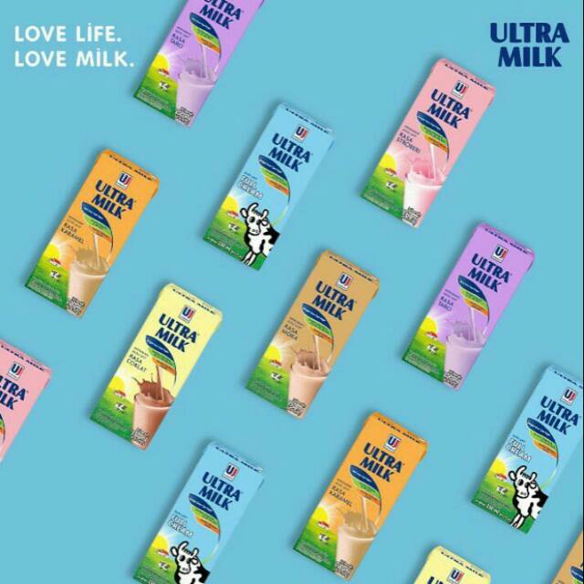 

Free packing plastik Susu Ultra 200 ml all variant
