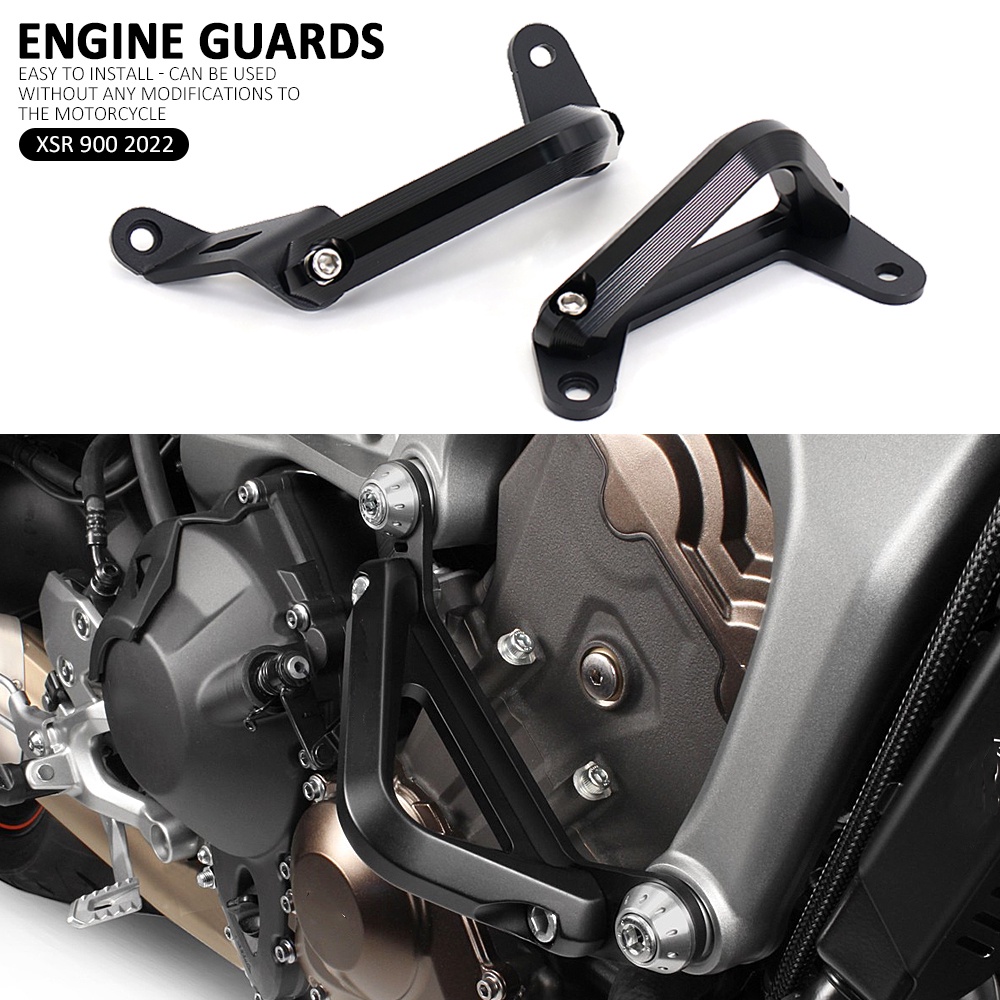 DSC Crash Protection Bars Engine Guard Protective Frame Bumper Falling For YAMAHA XSR900 XSR 900 xsr