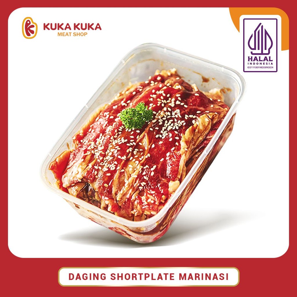 

Daging Sapi Marinasi 500gr Teriyaki / Bulgogi / Blackpepper / BbQ US Beef Slice / Daging Sapi Bumbu