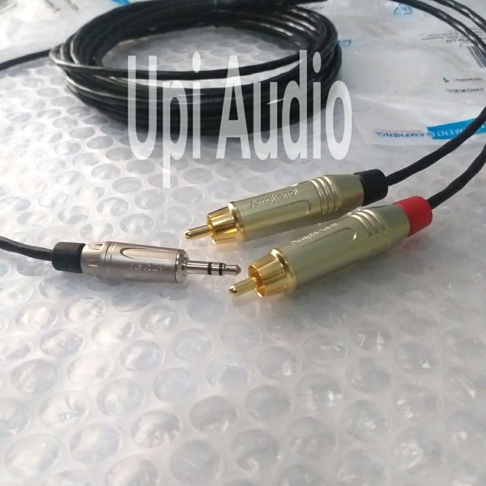 Terhemat Mini Jack Amphenol 3.5Mm To Rca Amphenol Cable 5M Canare ,Original