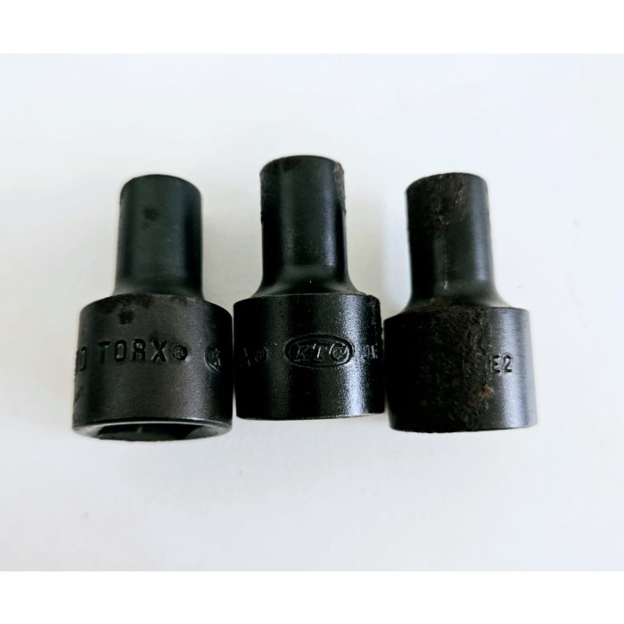 KTC Kunci Sock Impact Torx E Type Q8E-10 1/2"