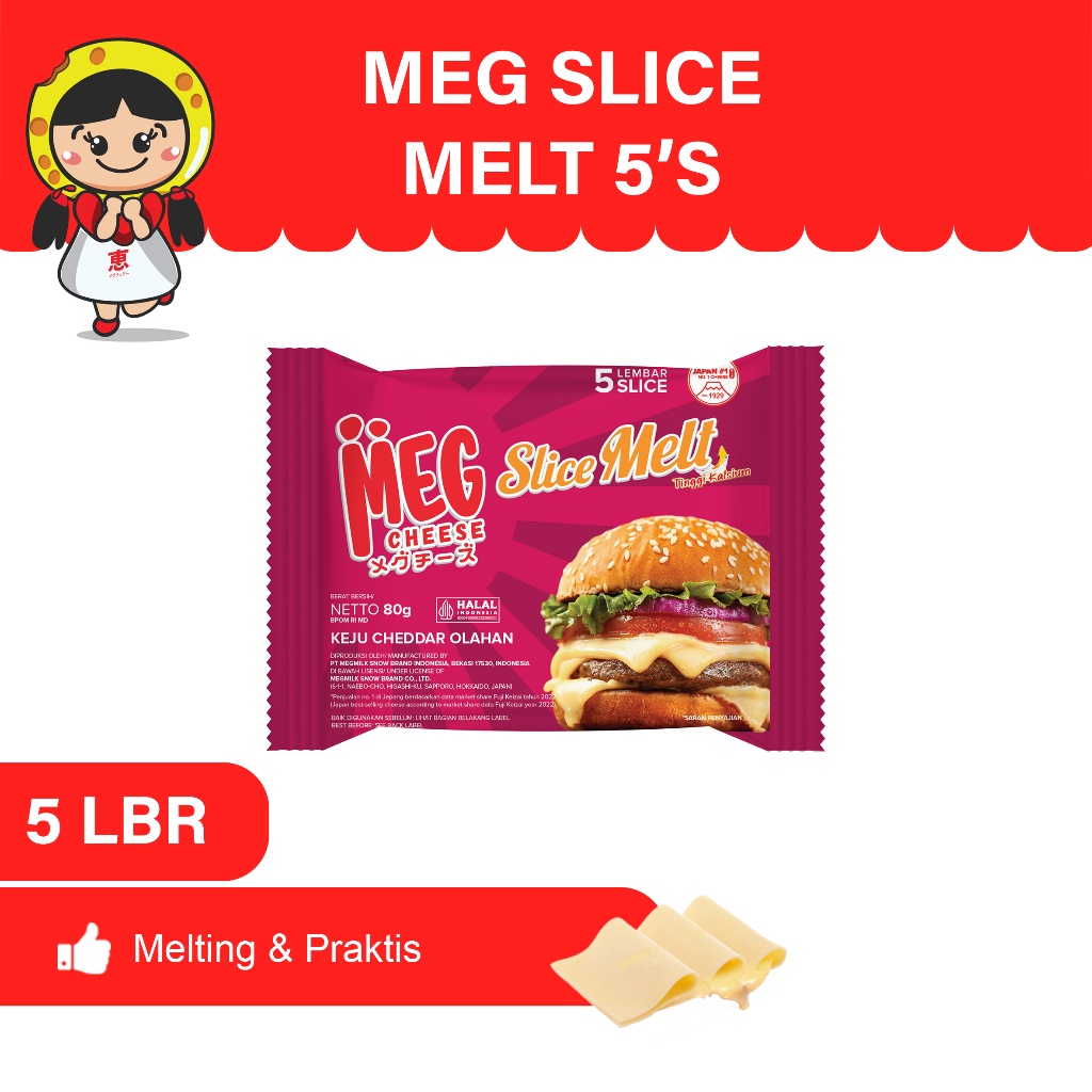 

MEG Slice Melt 5 slices - 3pcs