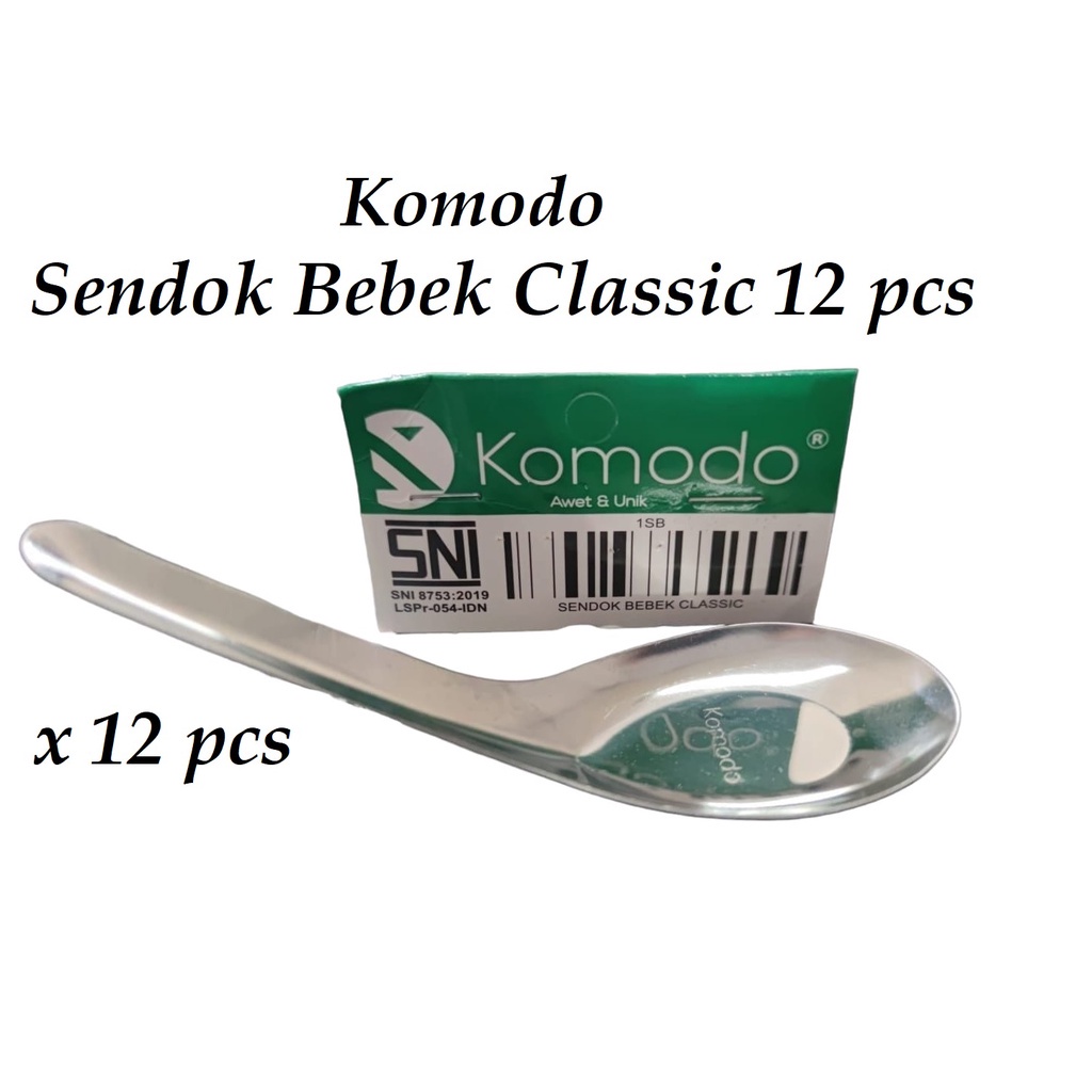 Komodo Sendok Bebek Classic 12 pcs D3V