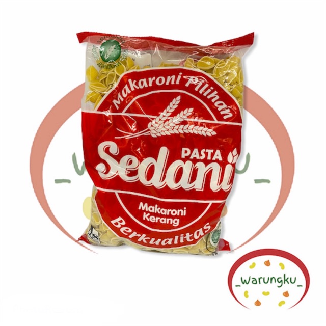 

AQS Makaroni/Makroni Sedani Pipa Kerang Spiral 1kg EXP LAMA