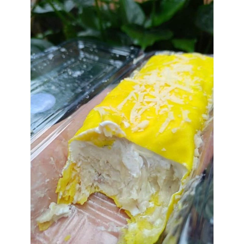 

Pancake durian roll full daging durian