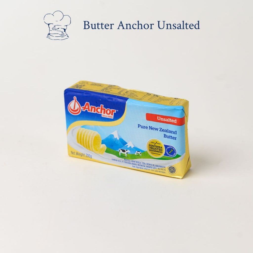 

Anchor Butter Unsalted / Salted Mentega Asli dari New Zealand