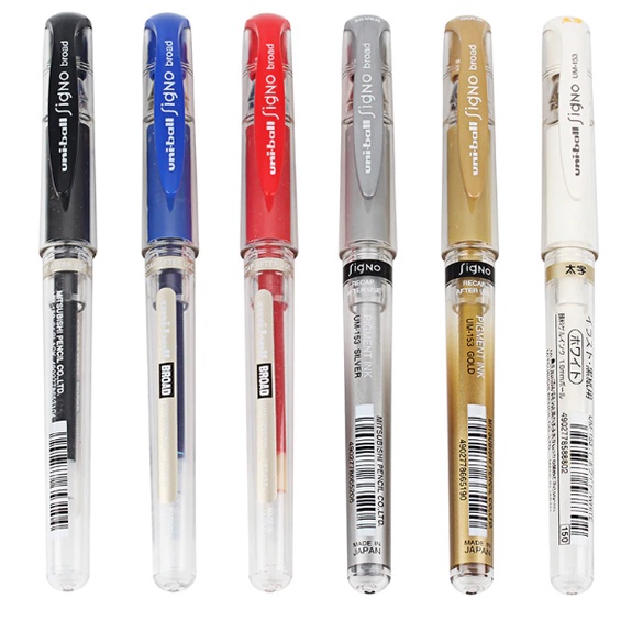 

Uni-ball Signo Broad UM-153 Gel Ink 1.0mm
