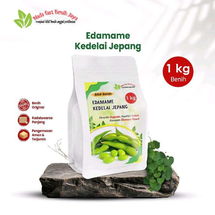 Promo Terbatas Bibit Kedelai Edamame 1 Kg / Bibit Kedelai Benih Aman